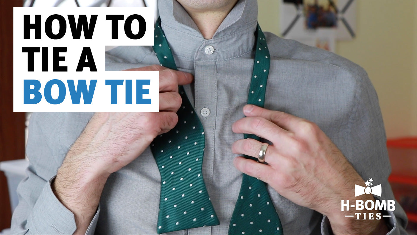 How to tie a bow tie cover image