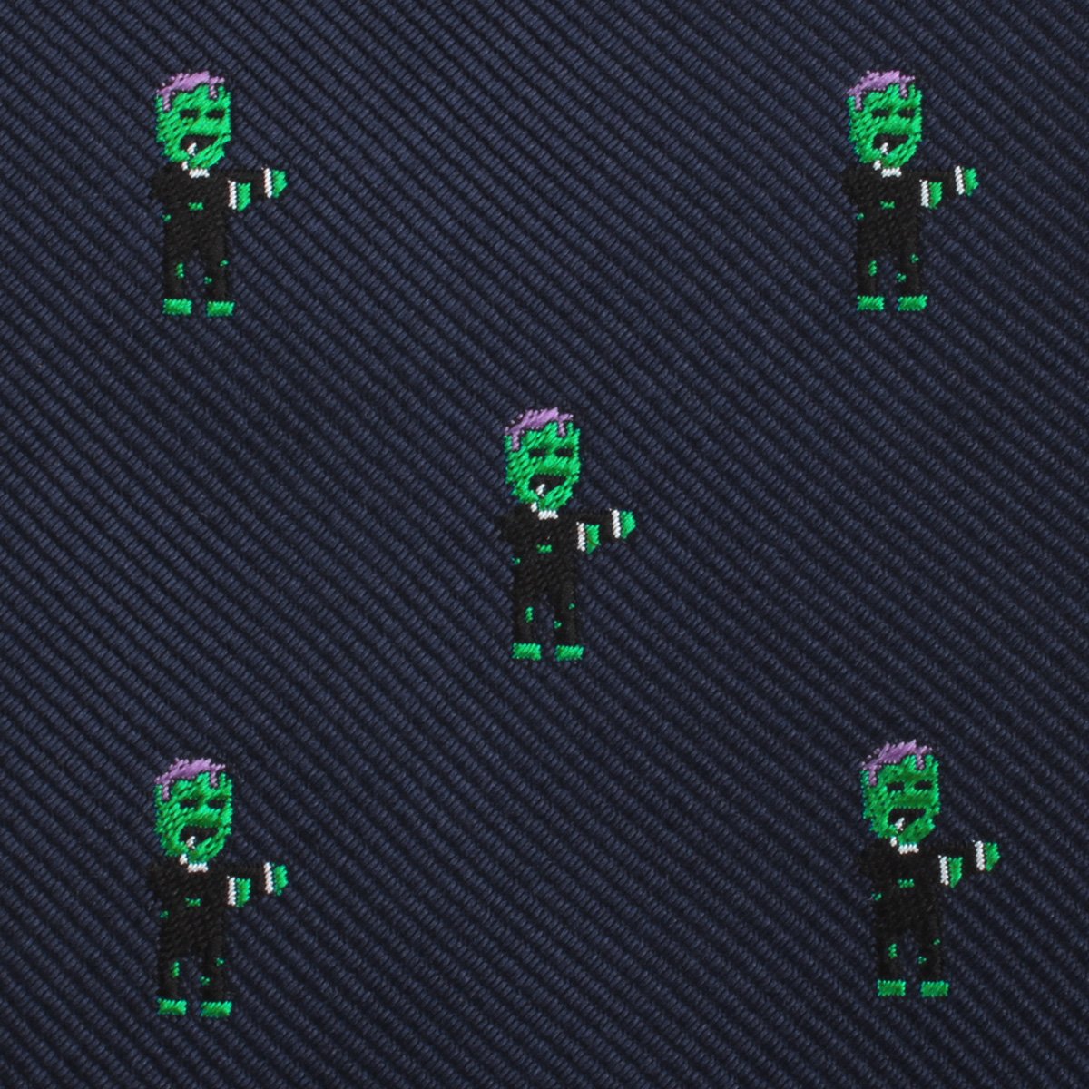 Frankenstein pocket square fabric