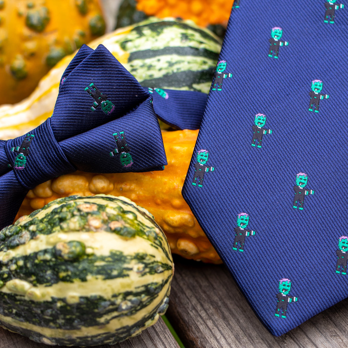 Spooky Monster, Frankenstein Neck Tie