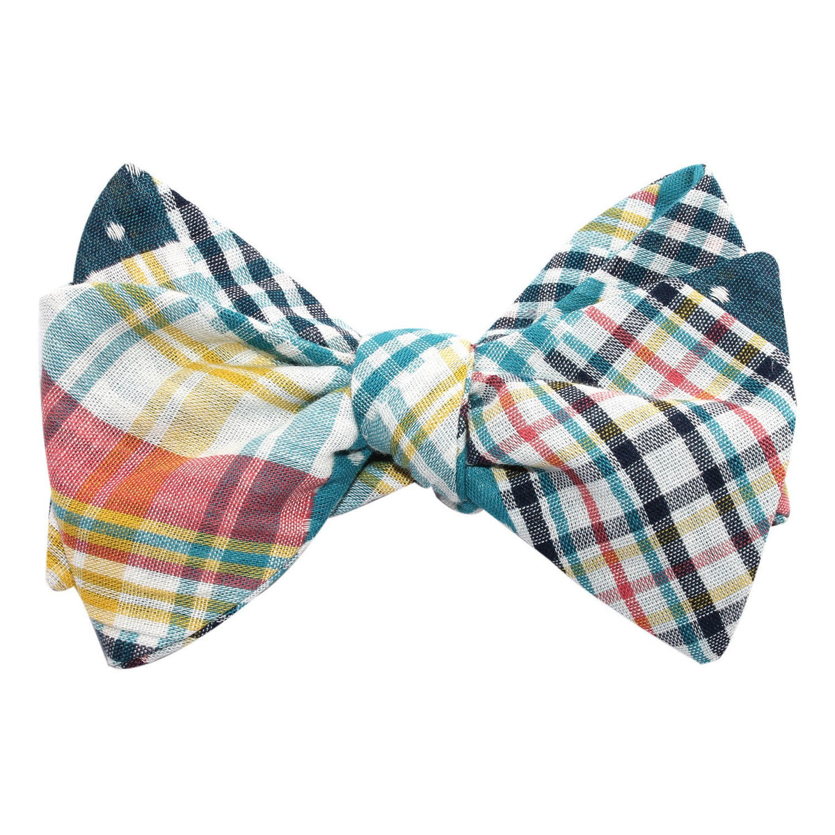 Plaid/Gingham/Polka Dot Bow Tie