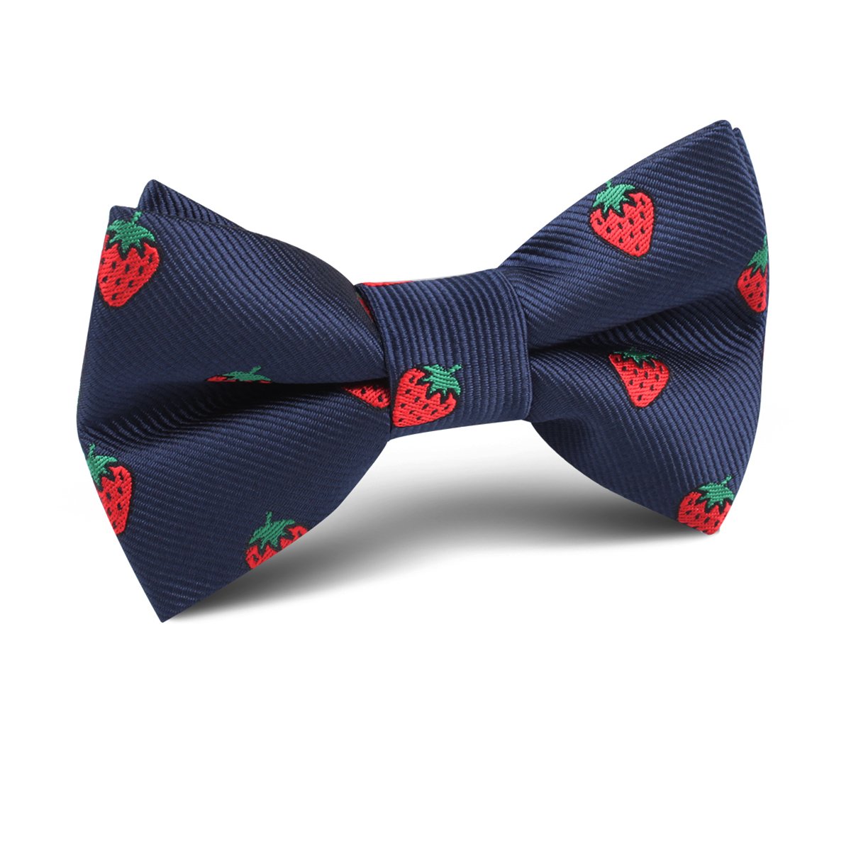 Strawberry Picking Bow Tie - Youth Size - Pre-Tied
