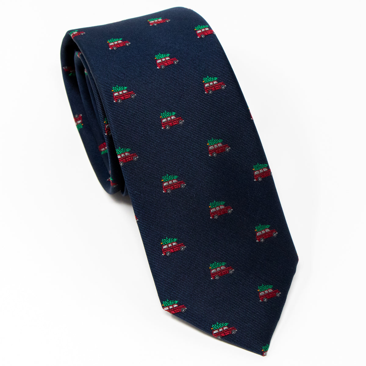 The Griswold Christmas Tree Neck Tie Front View