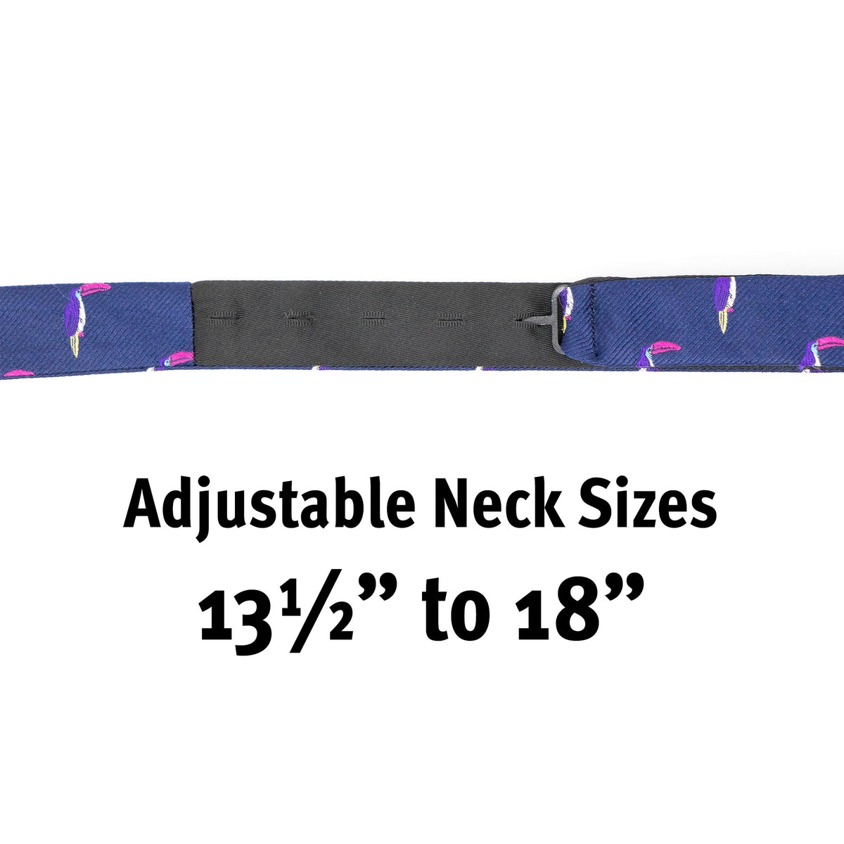 Tropical Toucan - Adult Size - Self-Tie