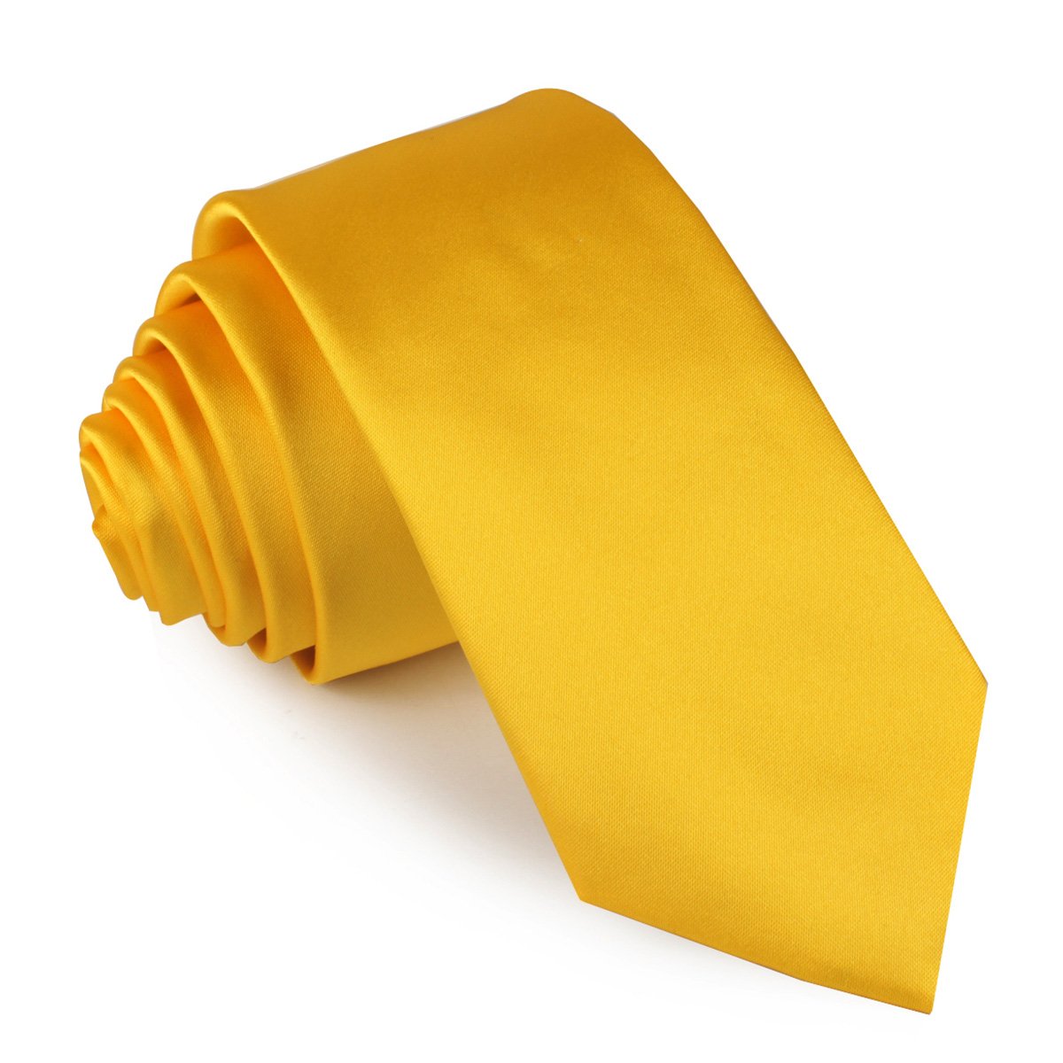 Tuscan Sunflower - Yellow Satin Tie - Bow Tie & Skinny Tie