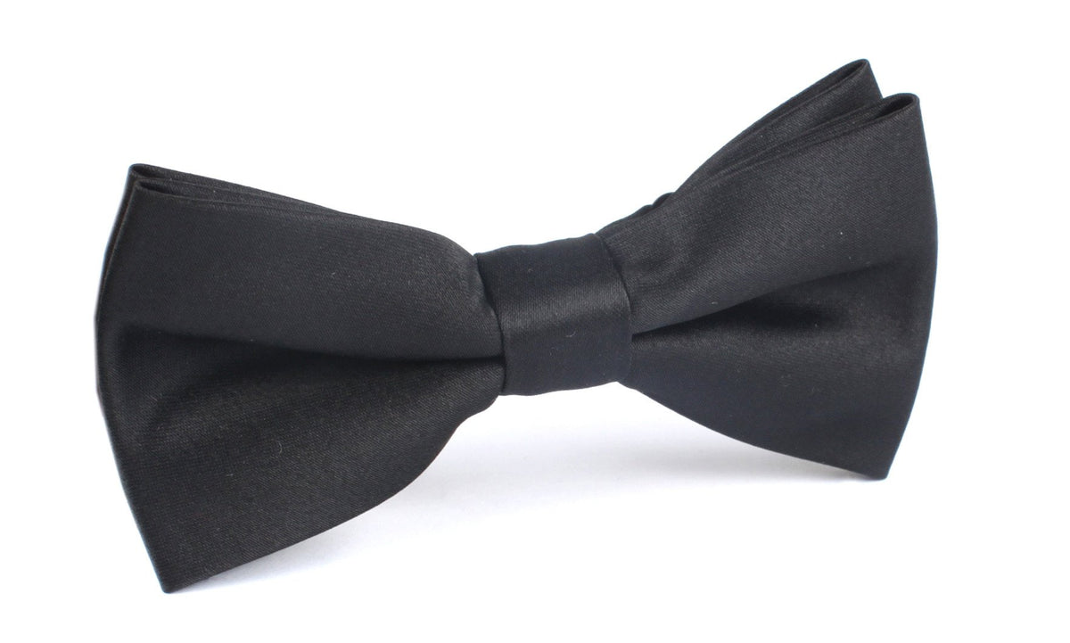 H-Bomb Black Bow Tie - Adult Size - Pre-Tied