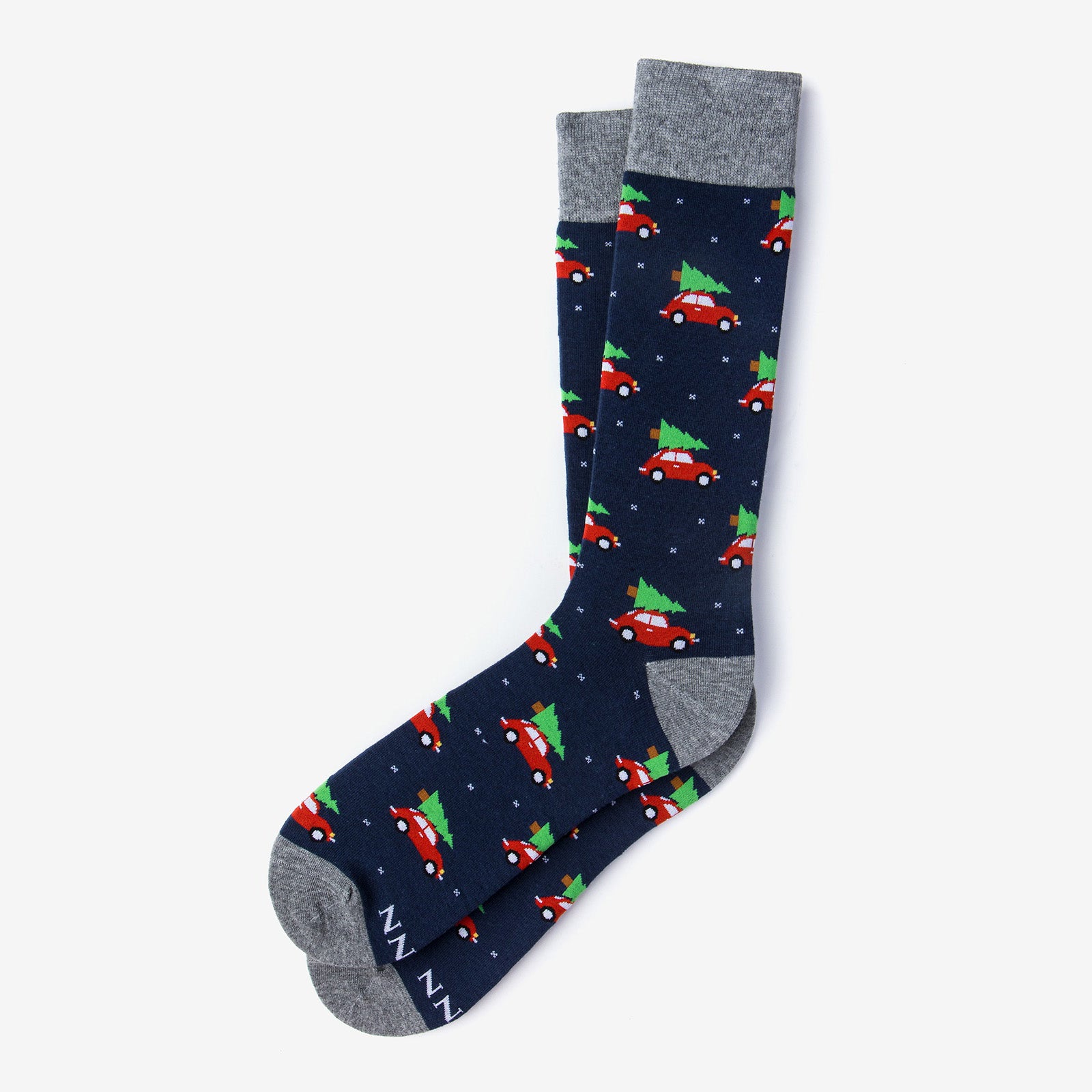 Christmas Tree Socks - Navy Blue Holiday Dress Socks - H-Bomb Ties Ltd Christmas Tree Socks - Navy Blue Holiday Dress Socks - H-Bomb Ties Ltd