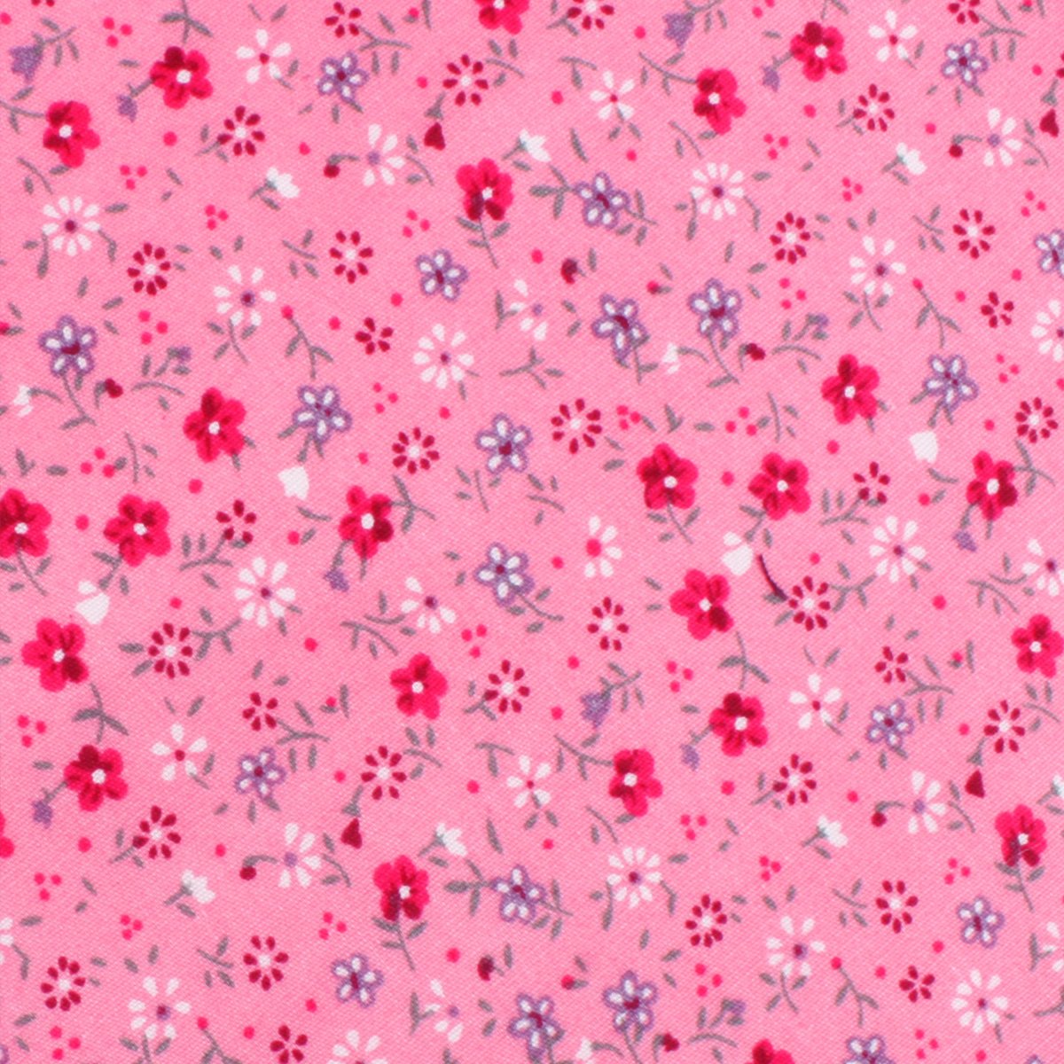 Pink Floral Kid&#39;s Bow Tie Fabric View