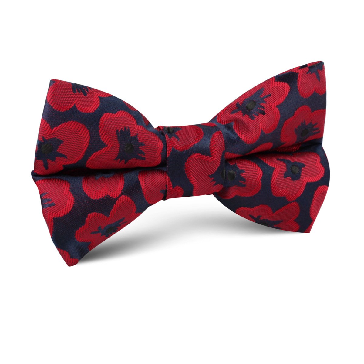 Belgian Poppy Bow Tie - Kids Bow Tie