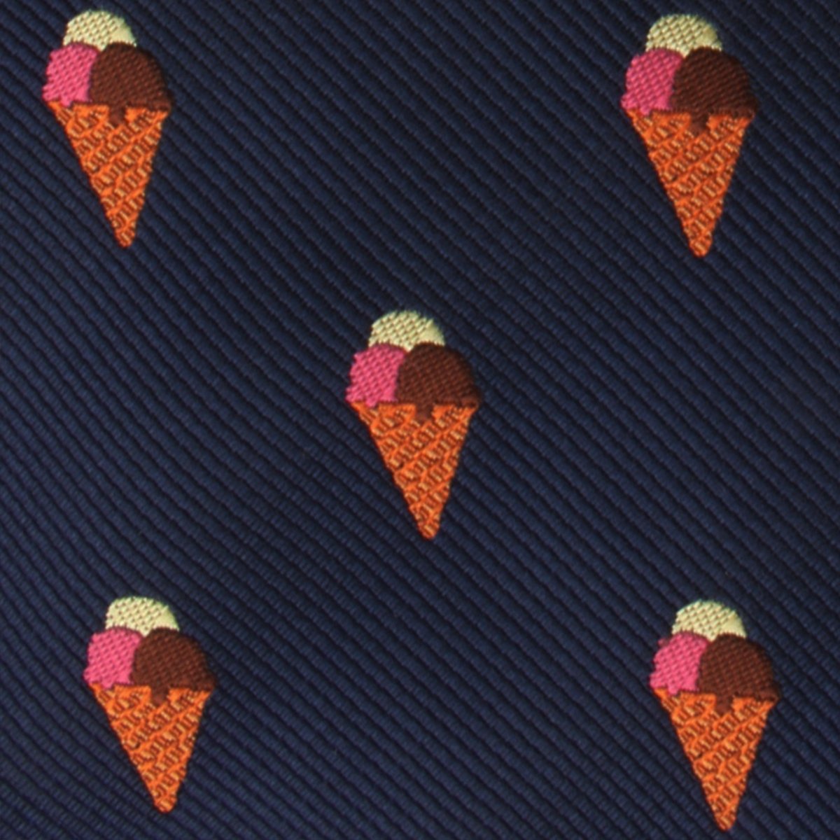 Ice Cream Neck Tie Fabric