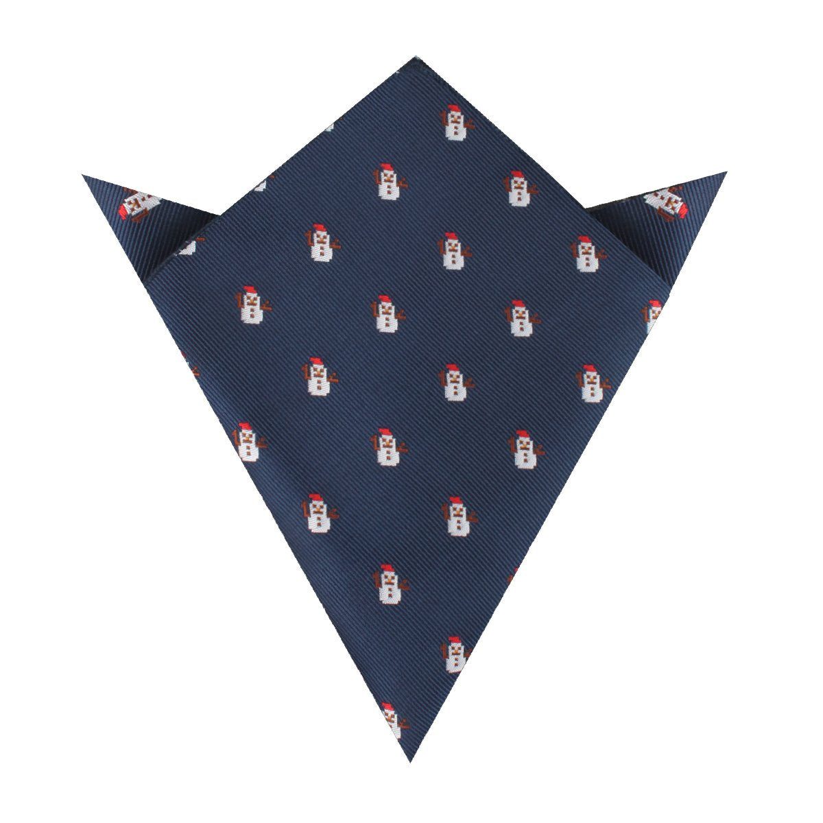 snowman pocket square