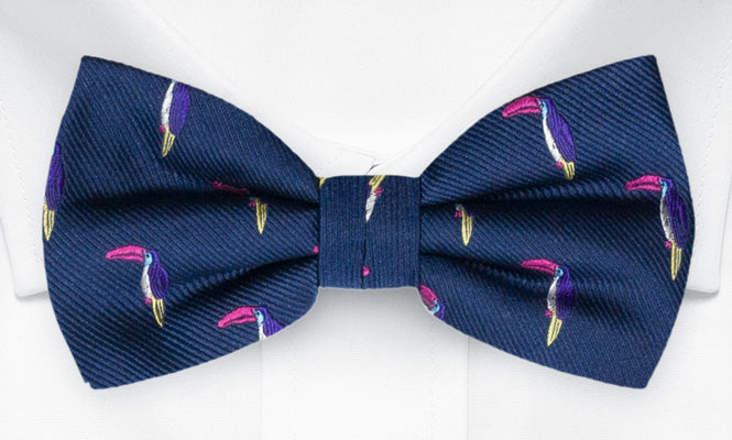 Tropical Toucan - Adult Size - Pre-Tied