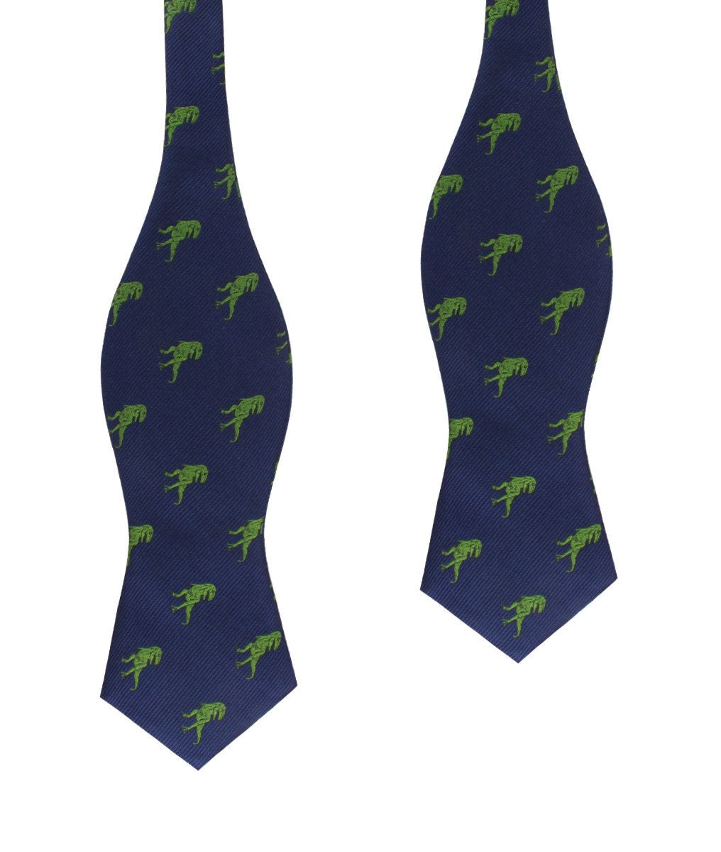 Tyrannosaurus Rex Dinosaur bow tie untied